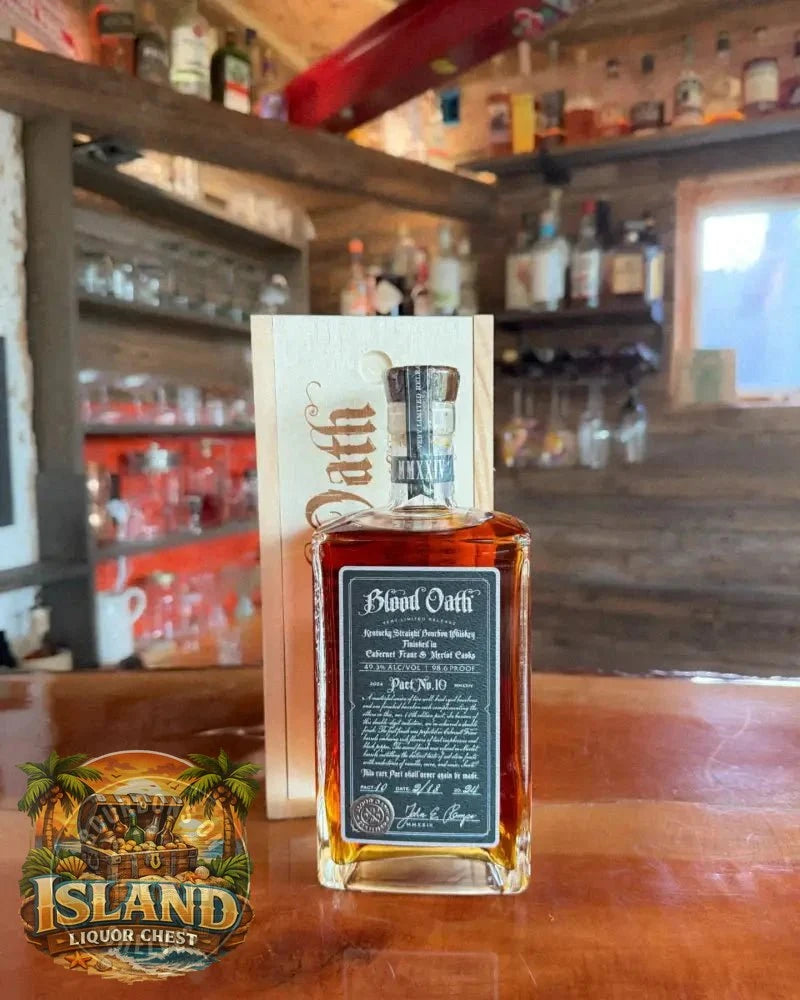 Blood Oath Pact No. 10 - Proof: 98.6 (49.3% ABV) - Bourbons On Shelves