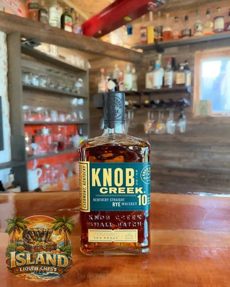 Knob Creek 10 Year Rye – 100 Proof (50% ABV) - Bourbons On Shelves