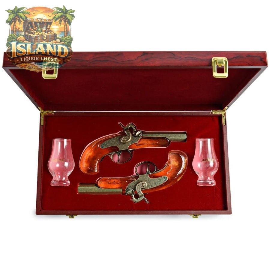 H. Deringer Bourbon Whiskey Pistol Set (2x200mL) - Bourbons On Shelves