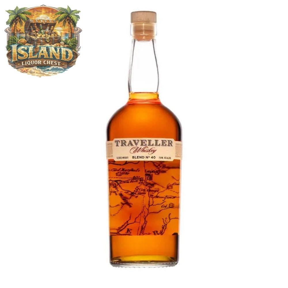Traveller Whiskey Blend No. 40 – 45% ABV (90 Proof)
