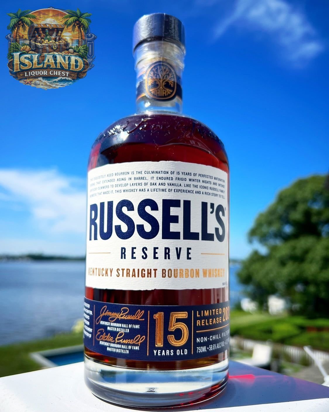 Russell’s Reserve 15-Year-Old Bourbon – 50% ABV (100 Proof)