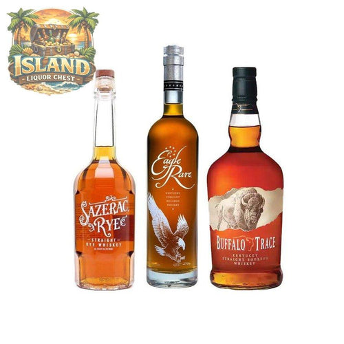 *Buffalo Trace Combo Pack* Eagle Rare 10 Year, Sazerac Rye, Buffalo Trace Bourbon - Bourbons On Shelves