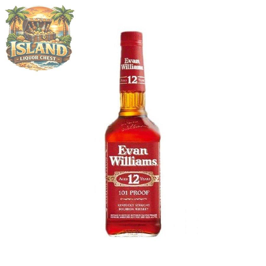 Evan Williams 12 Year Red Label - Bourbons On Shelves