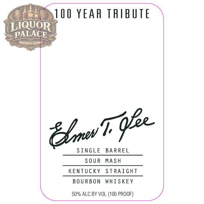 Elmer T. Lee 100 Year Tribute Bourbon – 50% ABV (100 Proof)