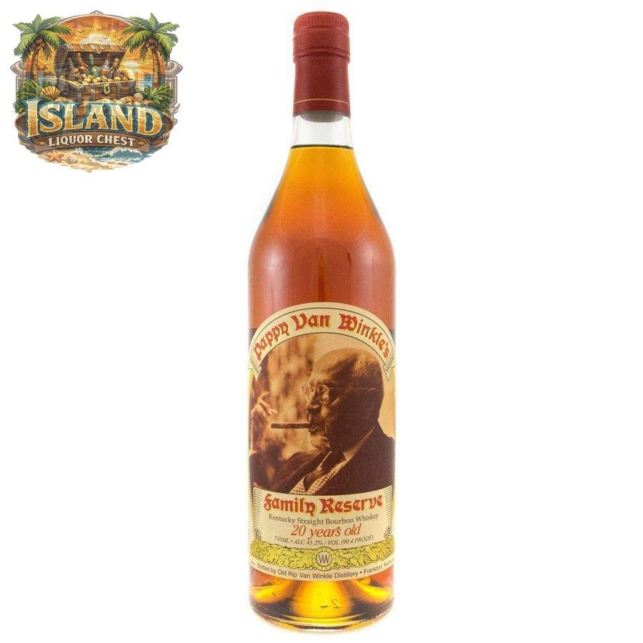 Pappy Van Winkle’s Family Reserve – Aged 20 Years – 45.2% ABV (90.4 Proof)
