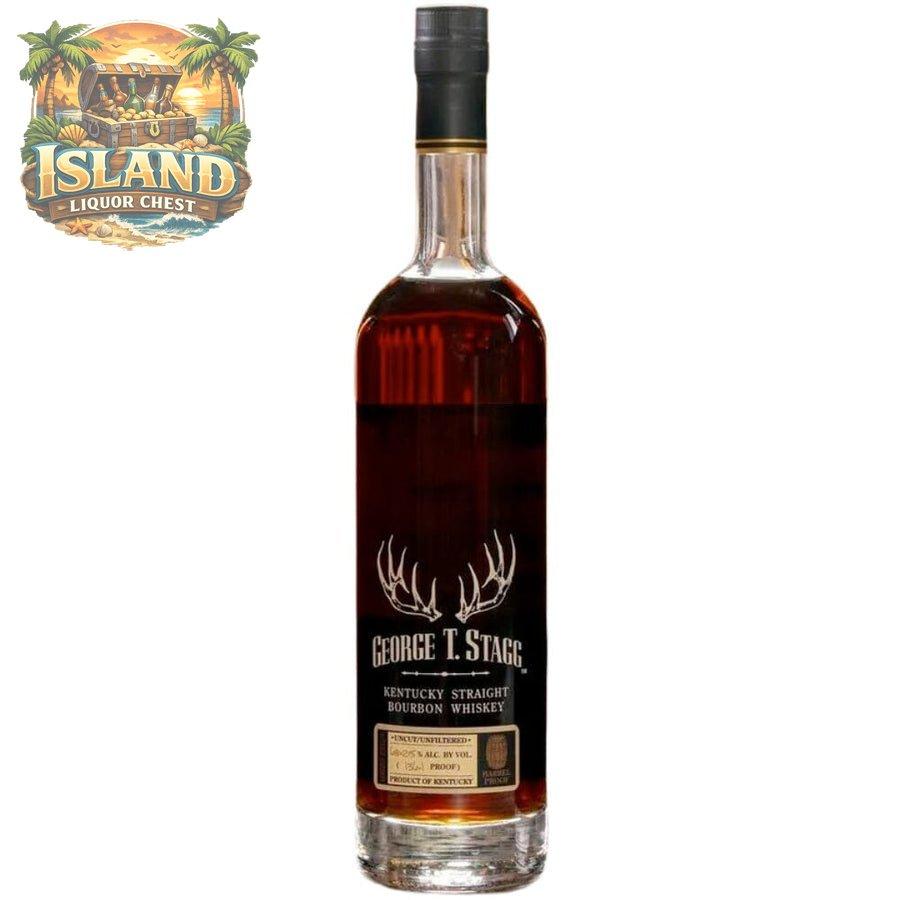 George T. Stagg Bourbon 2025 Release, Proof 142.8 (71.4% ABV) - Bourbons On Shelves