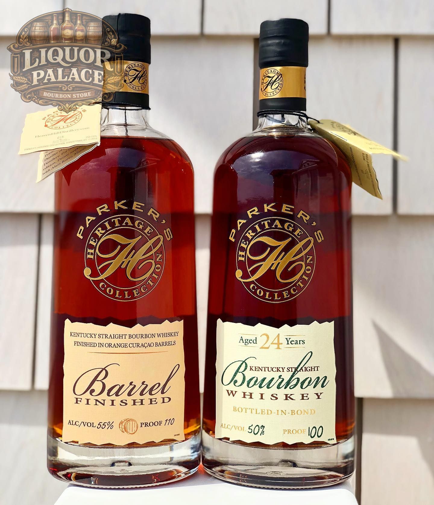 Parker’s Heritage Barrel Finished & Parker’s Heritage Bourbon Whiskey – Aged 24 Years (Bundle)