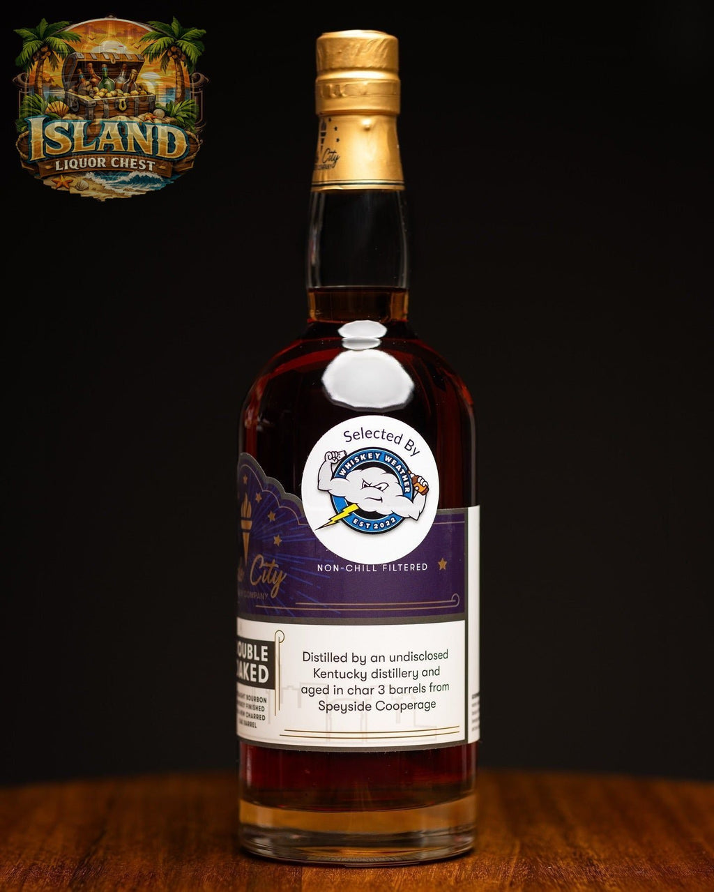 Circle City Double City Single Barrel Bourbon – 123.2 Proof (61.6% ABV)