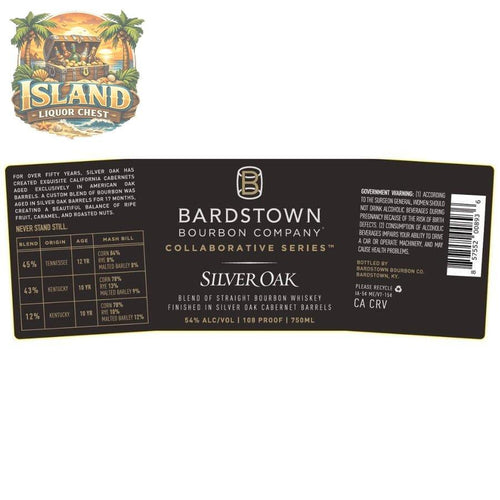 Bardstown Bourbon Collaborative Series Silver Oak Straight Bourbon - Bourbons On Shelves