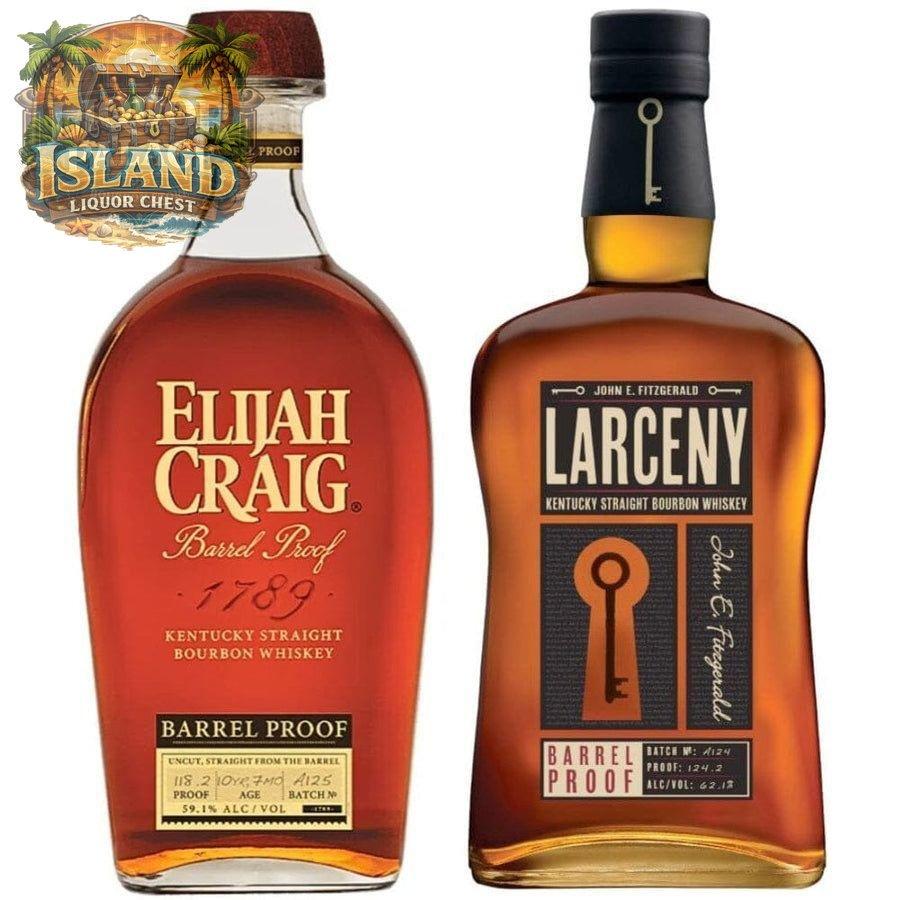 Elijah Craig Barrel Proof & Larceny Barrel Proof (Bundle)