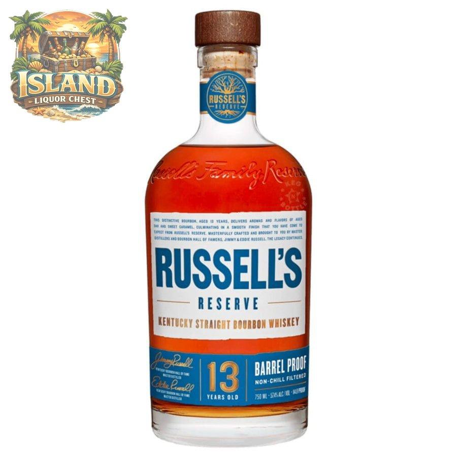 Russell's Reserve 13 Year Old Barrel Proof Spring 2025 Release - Bourbons On Shelves